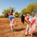 A Prewedding Couple portrait shoot at Hesaraghatta Bangalore