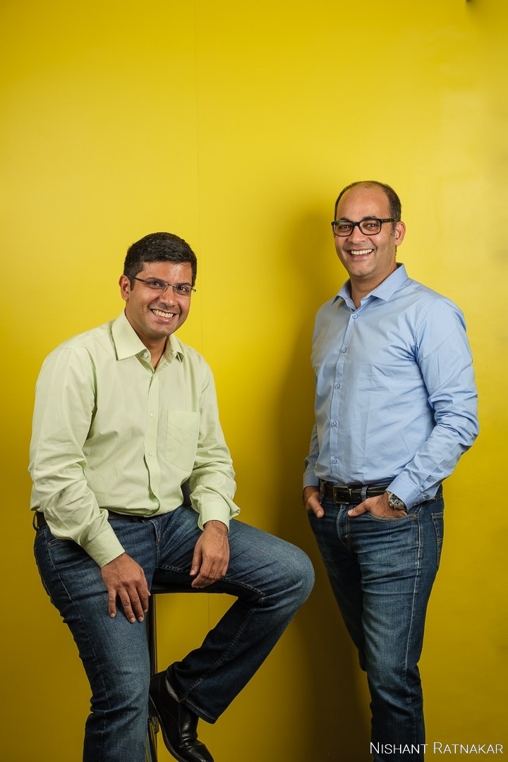 Sameer Nigam (right), CEO and Rahul Chari (left), CTO of PhonePe.