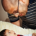 Father and Son portrait